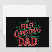 初めてのクリスマス・ファースト・クリスマス シーズンカード (正面/裏面)