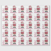 初めてのクリスマス ラッピングペーパー (フラット)