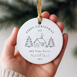 初めてのクリスマス　新居にて – シンプルハウス セラミックオーナメント