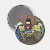 「初めてのクリスマス」磁石 マグネット (正面/裏面)