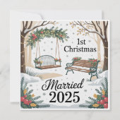 初めてのクリスマス 結婚記念日 (裏面)