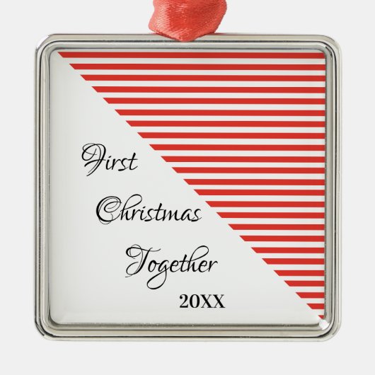 初めてのクリスマス 20xx オーナメント (正面)
