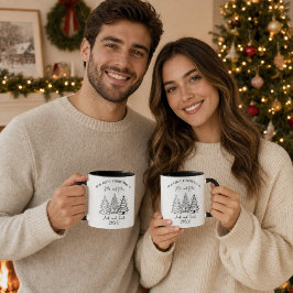 初めてのクリスマス Mr. & Mrs. マグカップ