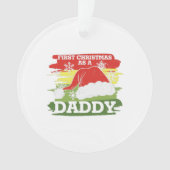初めてのクリスマスAs A Daddy - New Dadar オーナメント (正面)