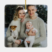 初めてのクリスマスFamily Berry Greeneryの写真2 セラミックオーナメント (裏面)