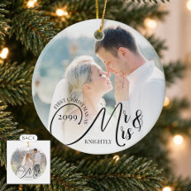 初めてのクリスマスMr.Mr.Mrs.2フォト白黒