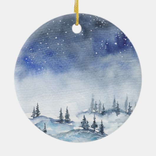 初めてのクリスマスMr&Mrs|結婚した| セラミックオーナメント (裏面)