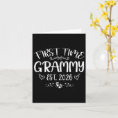 初めてのグラミーEst 2026すぐに母になる カード (黄色い花)