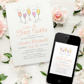 初めてのスパッツァで恋をする 結婚式前夜のパーティー 招待状