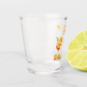 初めてのスプリッツで恋に落ちる オレンジカクテル ブライダルシャワー ショットグラス (左)