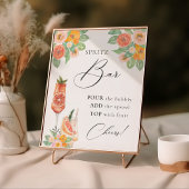 初めてのスプリッツで恋に落ちる ブライトカクテルバー ポスター