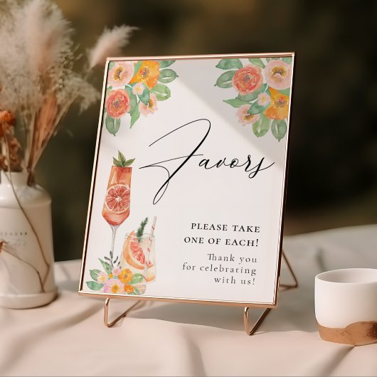 初めてのスプリッツで恋に落ちる ブライト カクテル ギフト ポスター