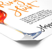 初めてのスプリッツで恋に落ちる リングゲーム リングハントゲーム フォトプリント            (角)