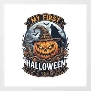 初めてのハロウィンをお兄ちゃんとして パンプキンウルフムーン_1 ウィンドウサイン