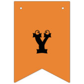 初めてのハロウィーンかわいい友不気味達 バンティングフラッグ (第3の旗)