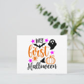 初めてのハロウィーン ポストカード (スタンド正面)