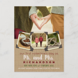 初めてのバレンタイン・デー シーズンポストカード