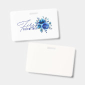 初めてのバレンタイン バッジ (正面＆裏面)