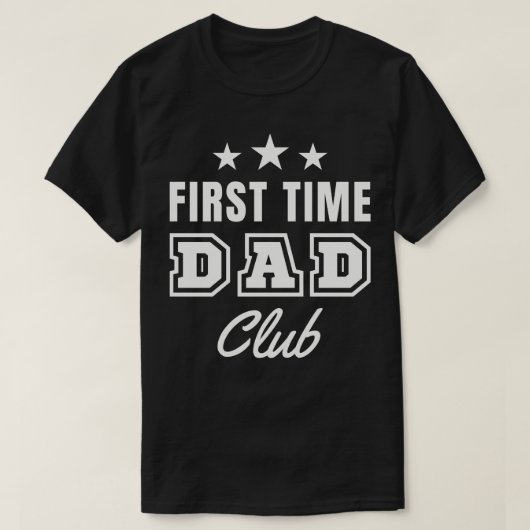 初めてのパパクラブ Tシャツ (デザイン正面)