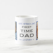 初めてのパパ2フォトカスタム コーヒーマグカップ (中央)