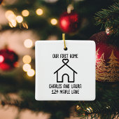 初めてのホームカスタマイズ可能オーナメント セラミックオーナメント