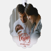 初めてのママとパパ オーナメントカード (左)