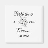 初めてのママへ ギフト マザーズデイ プレママ 妊婦 マグネット (正面)