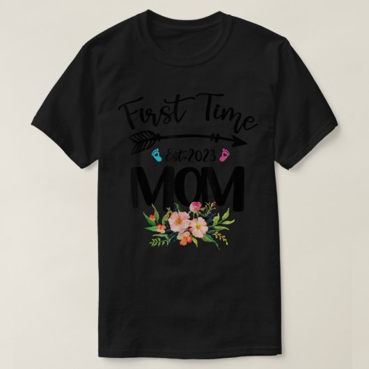 初めてのママEst 2246 Tシャツ (デザイン正面)