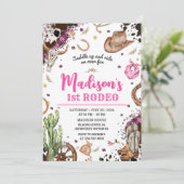 初めてのロデオカウガールパーティー 招待状 (スタンド正面)