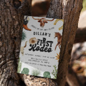 初めてのロデオカウボーイ誕生日 招待状