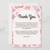 初めてのロデオガールズ感謝カード サンキューカード (正面)