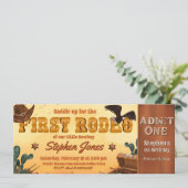 初めてのロデオチケット 招待状 (スタンド正面)