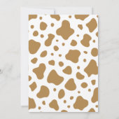 初めてのロデオ招待状 わが子の初めてのロデオ 招待状 (裏面)