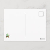 初めてのロデオ誕生日 1歳のカウボーイがとってもキュートなウェスタンスタイル ポストカード (裏面)