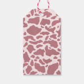 初めてのロデオ ウエスタン カウガール 1歳の誕生日パーティー ギフトタグ (裏面)