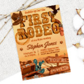 初めてのロデオ - コウボイの誕生日 招待状