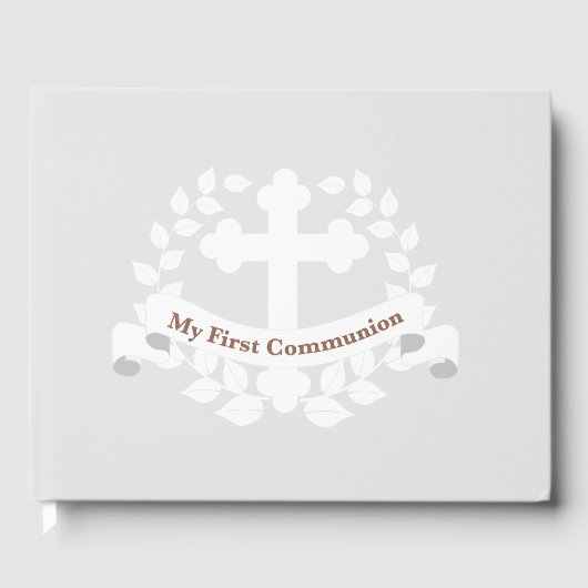 「初めての交流」ゲストブック ゲストブック (正面)