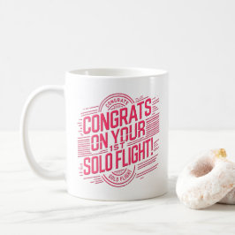 初めての単独飛行マグカップ コーヒーマグカップ