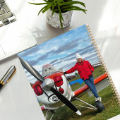 初めての単独飛行 簡単な飛行機, 個人写真 プランナー手帳