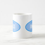 初めての叔父さんクラブ(青い) コーヒーマグカップ (中央)