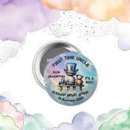 初めての叔父 – 男の子だ | 缶バッジ