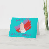 初めての同窓会の子どもたちのシャツと贈り物 カード (正面)