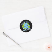 初めての地球デーかわいい環境保護具 ラウンドシール (封筒)