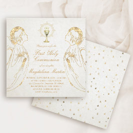 初めての天使を崇拝する聖餐会 招待状