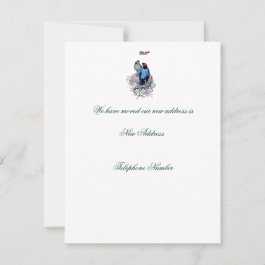 初めての家 案内状 (裏面)