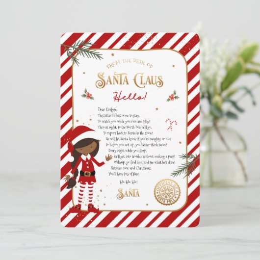 初めての小妖精や小人到着ウェルカムレター (スタンド正面)