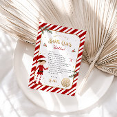 初めての小妖精や小人到着ウェルカムレター 招待状