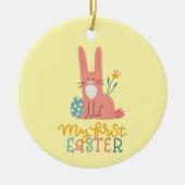 初めての復活祭 セラミックオーナメント (正面)