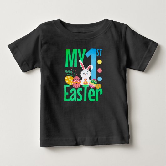 初めての復活祭 ベビーTシャツ (正面)