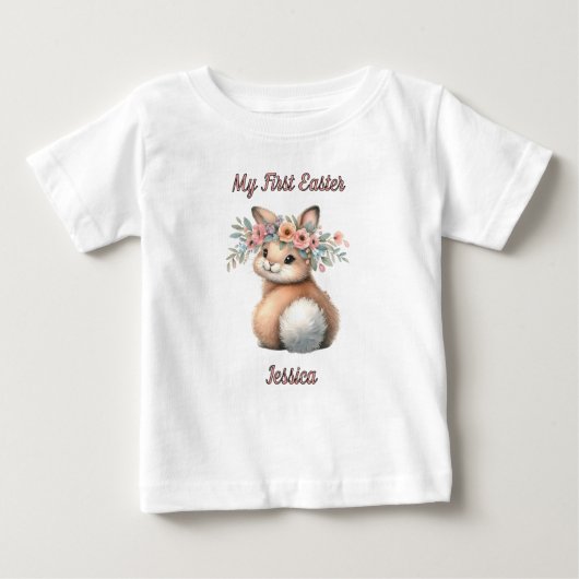 初めての復活祭 ベビーTシャツ (正面)